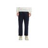 FILA Solid Woven Straight Leg Casual Pants Men bottoms Dark-Blue F11M419802F-NV
