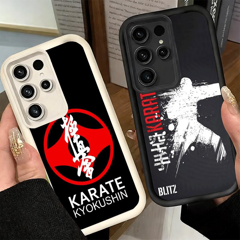 Phone Case for Samsung Galaxy S26 S25 Ultra S24 FE Karate Oyama Kyokushin Shell S23 Plus S22 + S21 S20 5G Soft Silicone Funda