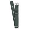 [Seiko Watch] Genuine Aftermarket Band, NATO Strap, Pass-Through Strap, Fabric Polyester, Custom, 20mm Lug Width, Green RS18C20GN