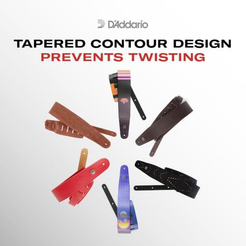 D'Addario Leather Strap Extender LSE-XL for Guitar Straps