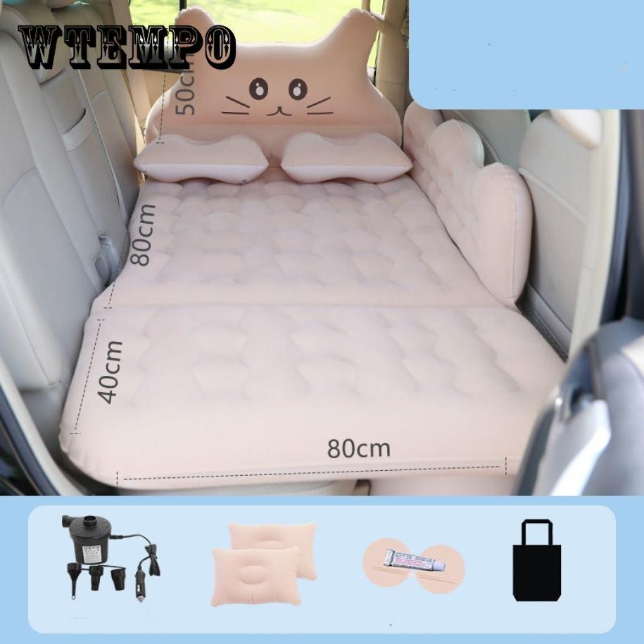 Buy Car Inflatable Mattress Car Rear Seat Travel Bed Car Bed Mattress Air Cushion Bed at