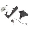 Benzin-Kettensäge Zündkerzen-Kit ABS Eisen Gashebel Zündkerze für Husqvarna 340 345 346XP 350 351 353 357XP 359