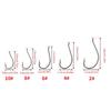 50Pcs Barbed Fishings Hook Replacement Highly Carbon Stainsless Steel Eyed Fishes Hook Rustproof Carp Fishings Hook