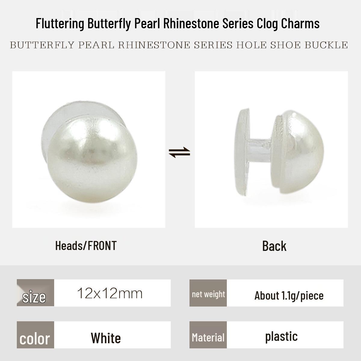 

Removable DIY Butterfly Shoe Decorations