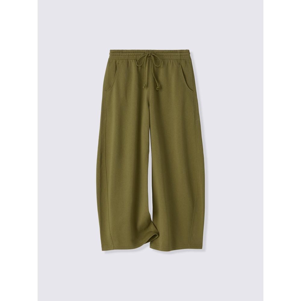 Gu By Uniqlo 3d Sweat Barrel Pants Ul  Short Length 