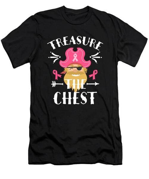 Treasure The Chest Breast Cancer Awareness T-Shirt S to 3XL M