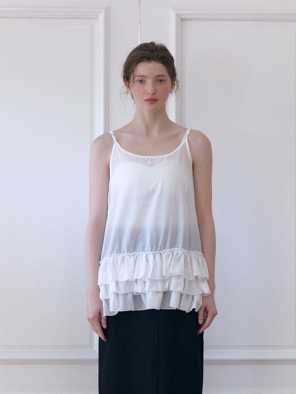 Fabric Seoul Frill Can Layered Dress_White White/Free
