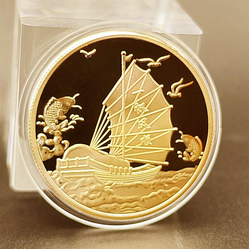 

40мм Китайські Монети Щаслива Тварина Кінь Колекційні Монети Металева Колекція Сувенір на Новий Рік 2026 1PC