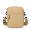Borsa da Uomo Semplice Monocolore Mini Quadrata Piccola a Spalla Borsa a Spalla per il Tempo Libero Borsa a Tracolla Borsa Portatile per Telefono Cellulare