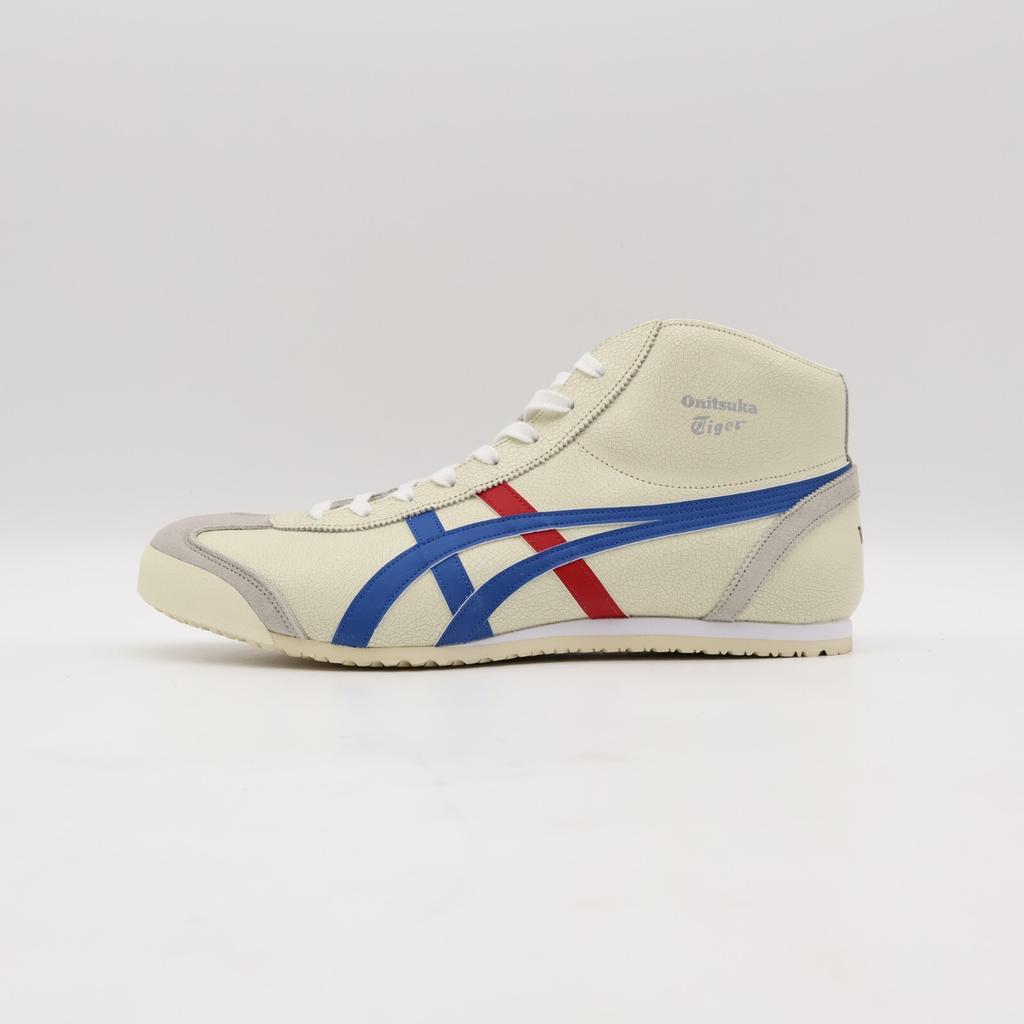 1183B577-102 Onitsuka Tiger Mexico Mid Runner White Blue (Men's)
