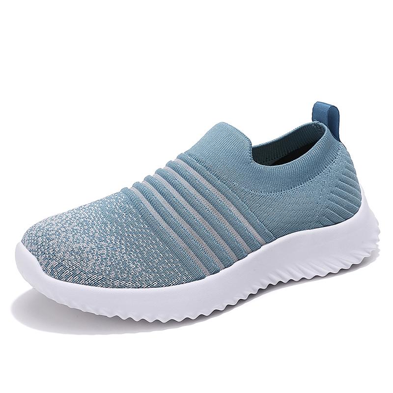

Модная женская повседневная обувь Легкие кроссовки на платформе Мягкая подошва Сетчатая дышащая обувь для ходьбы Удобная повседневная одинарная обувь Большой размер 41