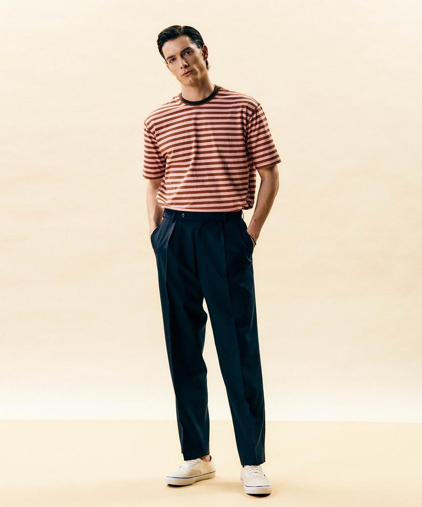 EDWARDMAX Navy Royal Air Force Summer Wool Trousers Raf Slacks