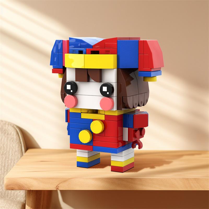 MOC Mini Digital Circus Building Block Minifigure Toy Ornament