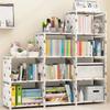 Jednoduchá knihovna Snadná montáž Knihovna Lze přesouvat Dětský regál na drobnosti Domácí nábytek Police na knihy Úložná skříňka Držáky