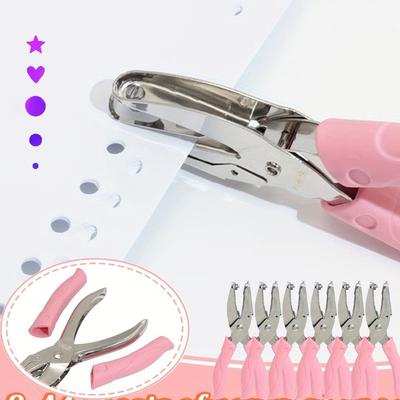 Single Hole Puncher Scrapbooking Paper Clothes Punches Star Heart Circle Hole Punch DIY Craft Shape Cutter Perforator 1.5/3/6mm