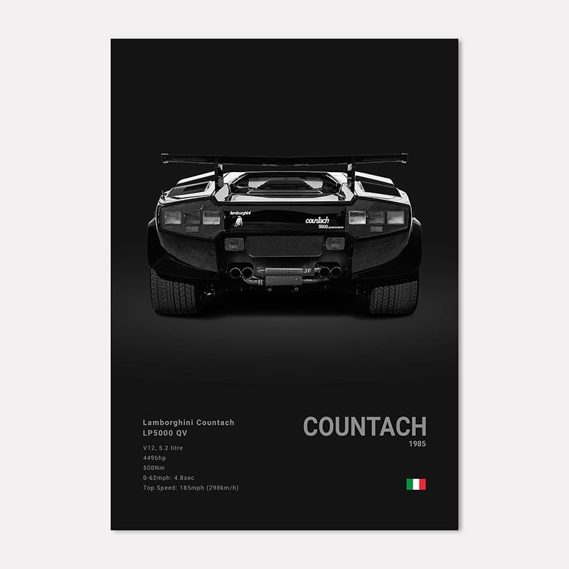 Famous Cars LP 640 Canvas Wall Art Print Poster Aventador URUS VENENO Decoration Mural Modern Home Decor Birthday Gift Unframed