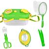 Children's Outdoor Insect Observation Set: Lighted Magnifier Box, Insect Net, Exploration Toy