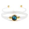 Handmade European-American Year of the Tiger Blue Sapphire Red String Bracelet - Stylish Couple's Gift