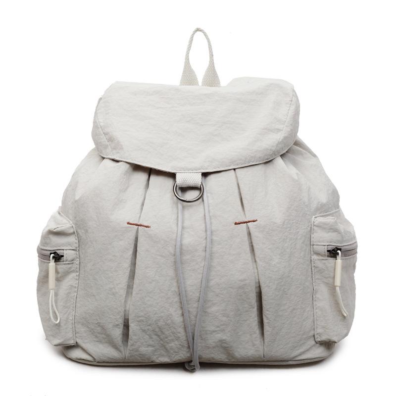 Lightweight travel backpack female fashion college student class cloth bag schoolbag large capacity handbag