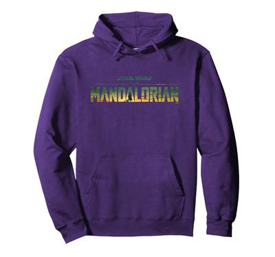 STAR WARS The Mandalorian Season 3 Logo Grogu Disney+ Hoodie
