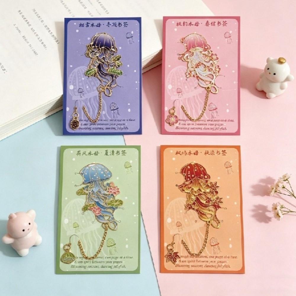 Hollow Page Clips Floral Pendant Reading Bookmarks exquisite Reading Markers Graduation Birthday