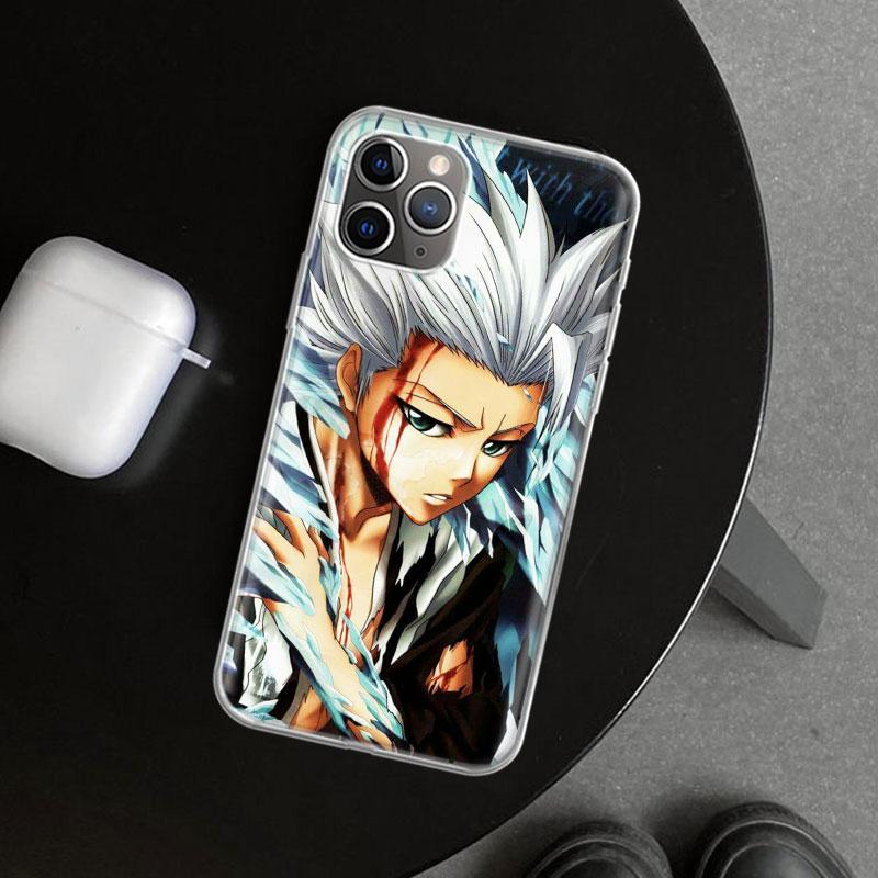 Hitsugaya Toushirou Bleach Phone Case Cover for iPhone 11 12 13 Mini 14 15 Plus 16 Pro Max 17 Air 7 8 + SE Art Customized Fundas