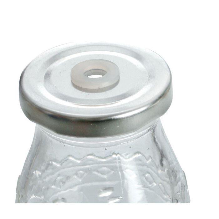 Ethnic Bottle 200ml + Lid With Hole