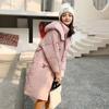 Vinter Loose Fit Thick Bread Coat Kvinnlig student bomullsvadderad jacka