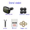 Wireless Car TPMS Tire Pressure Monitoring System with 4 External Sensors Colorful Display USB Output for RV SUV MPV Truck Sedan