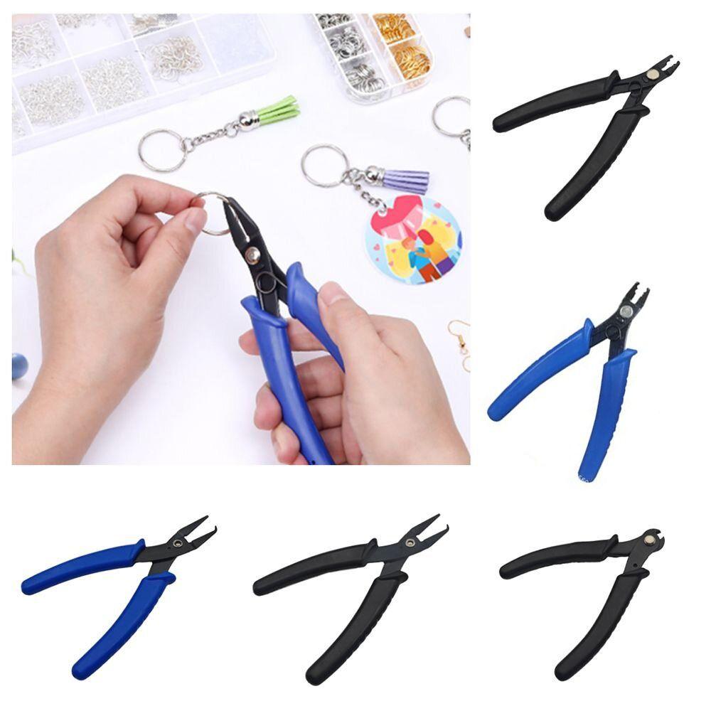 Opening/Closing Split Ring Pliers Crimping Function Cutting Pliers Jewelry Repair