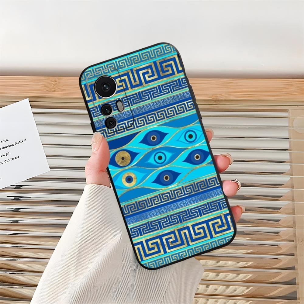 Nazar Boncugu Evil Eye Phone Case For Xiaomi 15 13 14 10 12 11 Pro POCO F6 X6 X3 F5 X5 Pro Lite Ultra Shell Coque