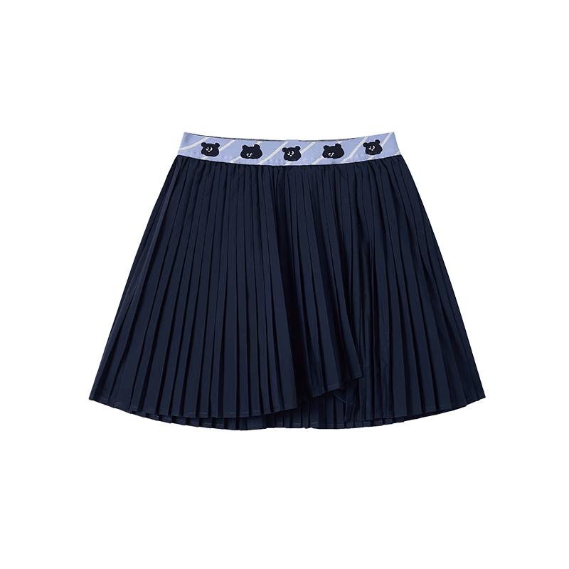 M.Latin Girls  College Style Pleated Skirt S