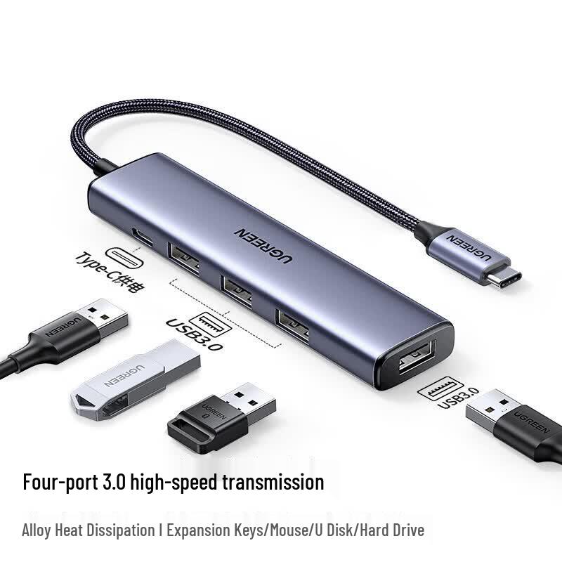 UGREEN USB-C to 4-Port USB 3.0 Hub