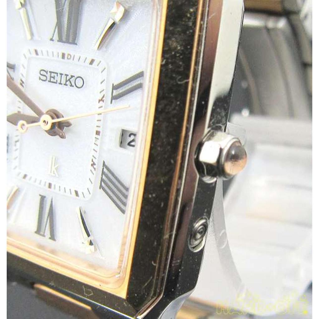 Used SEIKO 1B22-0CF0 SEIKO No box quartz analog watch