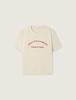 ROEM Lettering Short Sleeve T-Shirt Rmhwg37Rt2