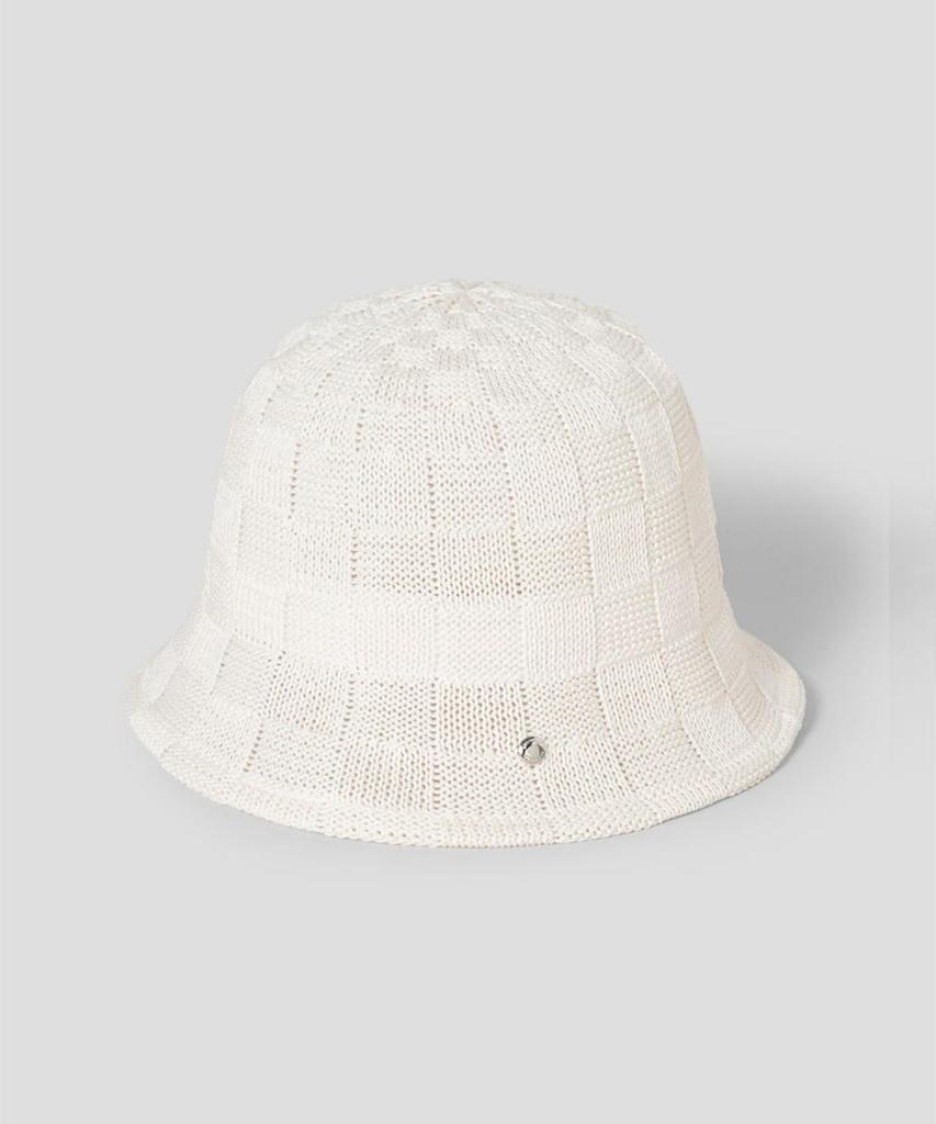 Binpolaegseseoli Women'S Crochet Bucket Hat White