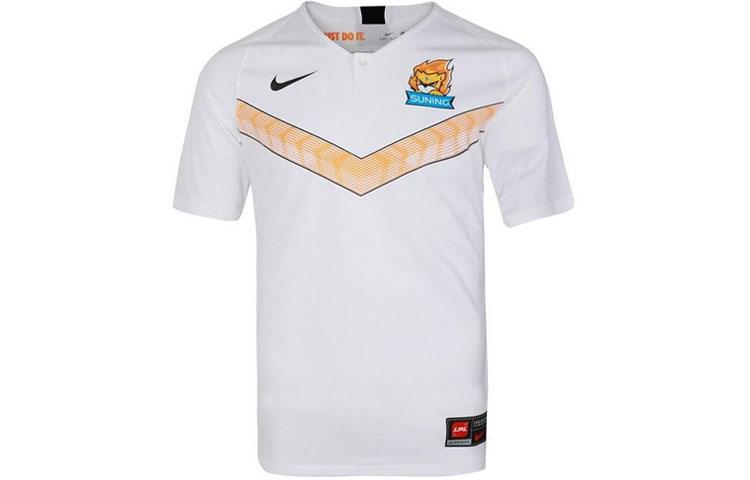 Nike T Shirts Men s White V Neck Moderate Straight Fit CV9613-101 XXXL