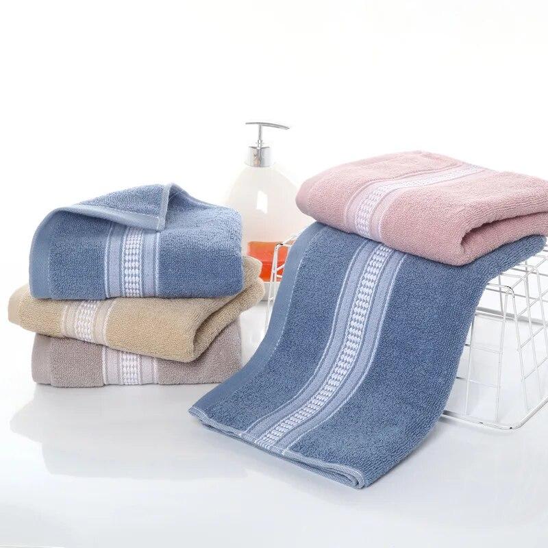 3 Pcs Soft and Thick Absorbent Towels Suitable for Washing and Bathing In Children and Adults' Homes