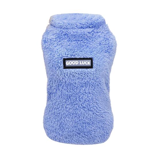 Stilvolle Universal-Polyester-Hundeweste „Good Luck“ Haustier-Schlafanzug für den Winter