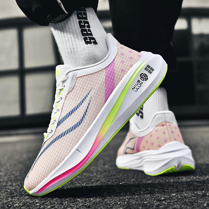 High quality flying electric 3 training running shoes casual shoes men's shoes breathable shock absorption rebound professional marathon sports shoes