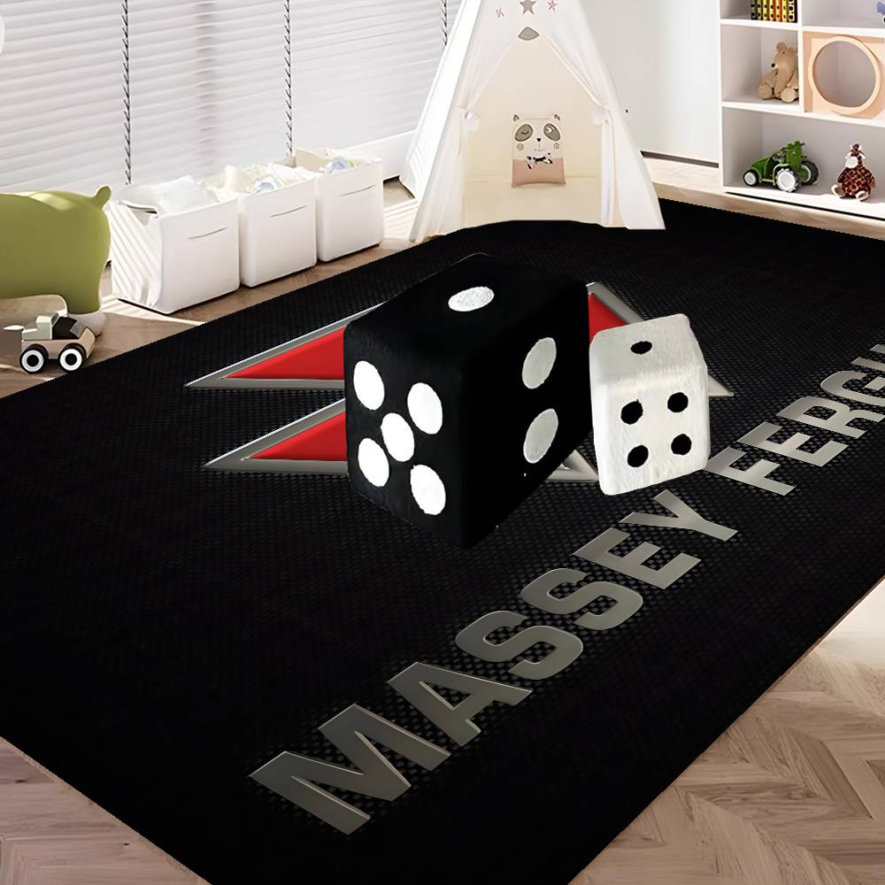 M-Massey F-Ferguson Rohožky Retro Více možností Obývací pokoj Kuchyňský koberec Protiskluzová Vstupní rohožka