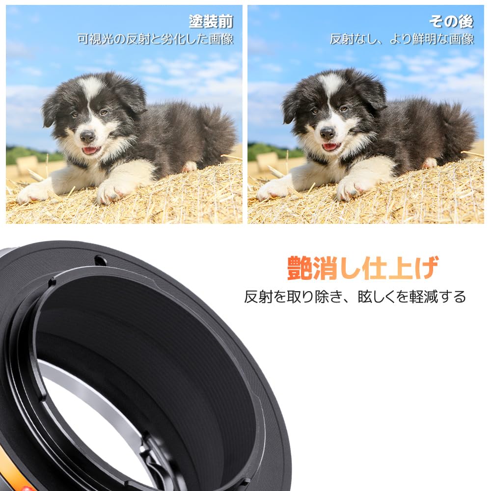 Concept Mount Adapter PRO II Pentax K Mount Lens to Fujifilm X Mount Conversion Matte Finish Infinity Focus Manufacturer Direct Store K&F PK-FX