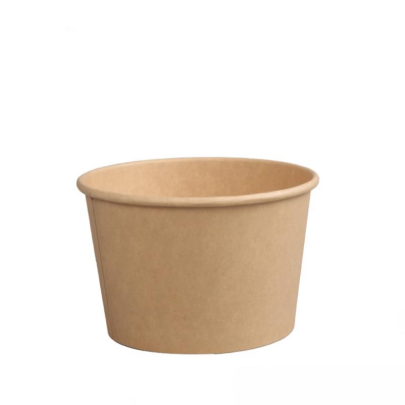 Disposable Kraft Paper Soup Containers