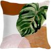 New Nordic Green Plant Printed Pillow Case Sofa Pillow Leaf Series Decorative Pillow Linen