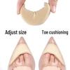 Soft, Breathable Forefoot Sponge Toe Plug for High Heels – Adjustable Size, Anti-Pain, Sweat-Absorbent, Deodorant Half Pad.