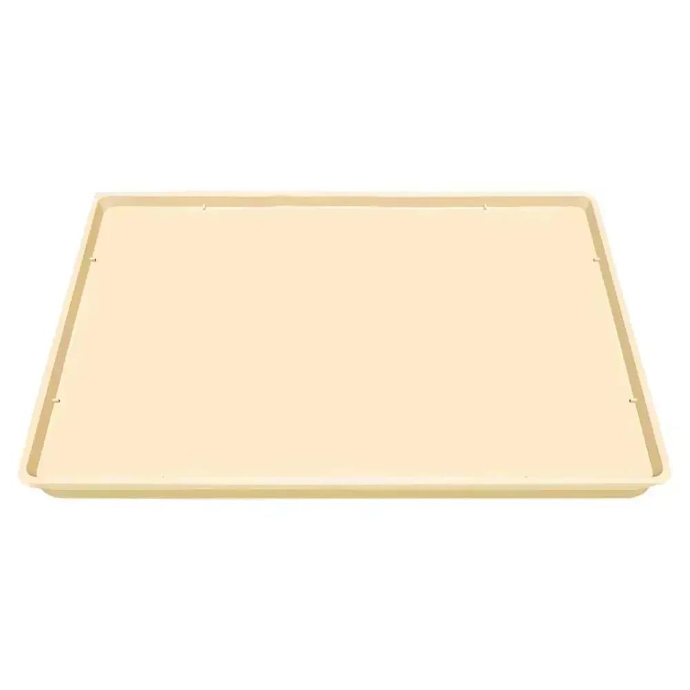 

Coffee Machine Mat Non-Slip Mat For Daily Use Easy To Clean High Edge Design Odorless And Safe Waterproof Silicone Material білий