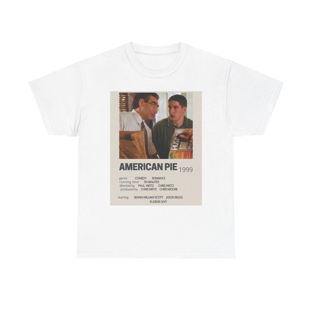 American Pie Movie Graphic T Shirt Funny Poster 90s Unisex Heavy Cotton Tee Unisex T-Shirt