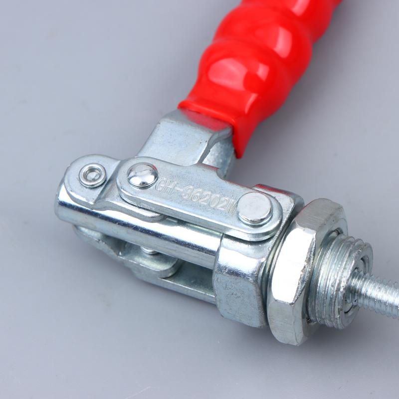 Grampo de Alavanca Gh-36202M Para Marcenaria Soldagem Equipamentos Eletrônicos Capacidade de 91Kg 200Lb Grampo de Liberação Rápida Push-Pull Ferramentas