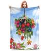Die kleine Maulwurf Decke Super Weiche Grafische Plüschdecke für Mädchen Jungen Wohnkultur Flanell Tagesdecke Bettbezug