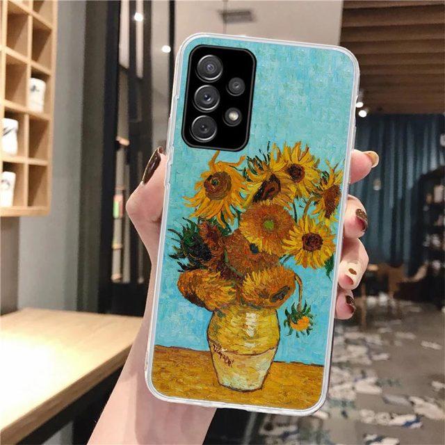 Van Gogh Pittura A Olio di Arte Cassa Del Telefono Morbida Per Samsung Galaxy A51 A50 A71 A70 A10 A20e A30 A40 A41 a31 A21s A11 A6 A7 A8 A9 Più